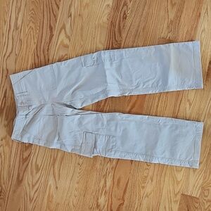 Abercrombie kids wide leg cargos